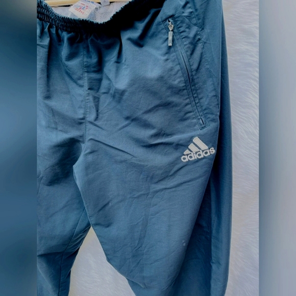 Adidas Blue Trackpants - Picture 4 of 7